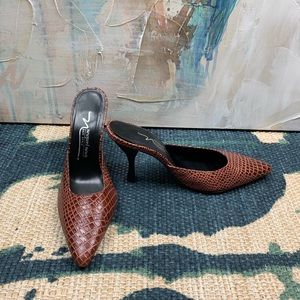 Newport News Snakeskin Shoes